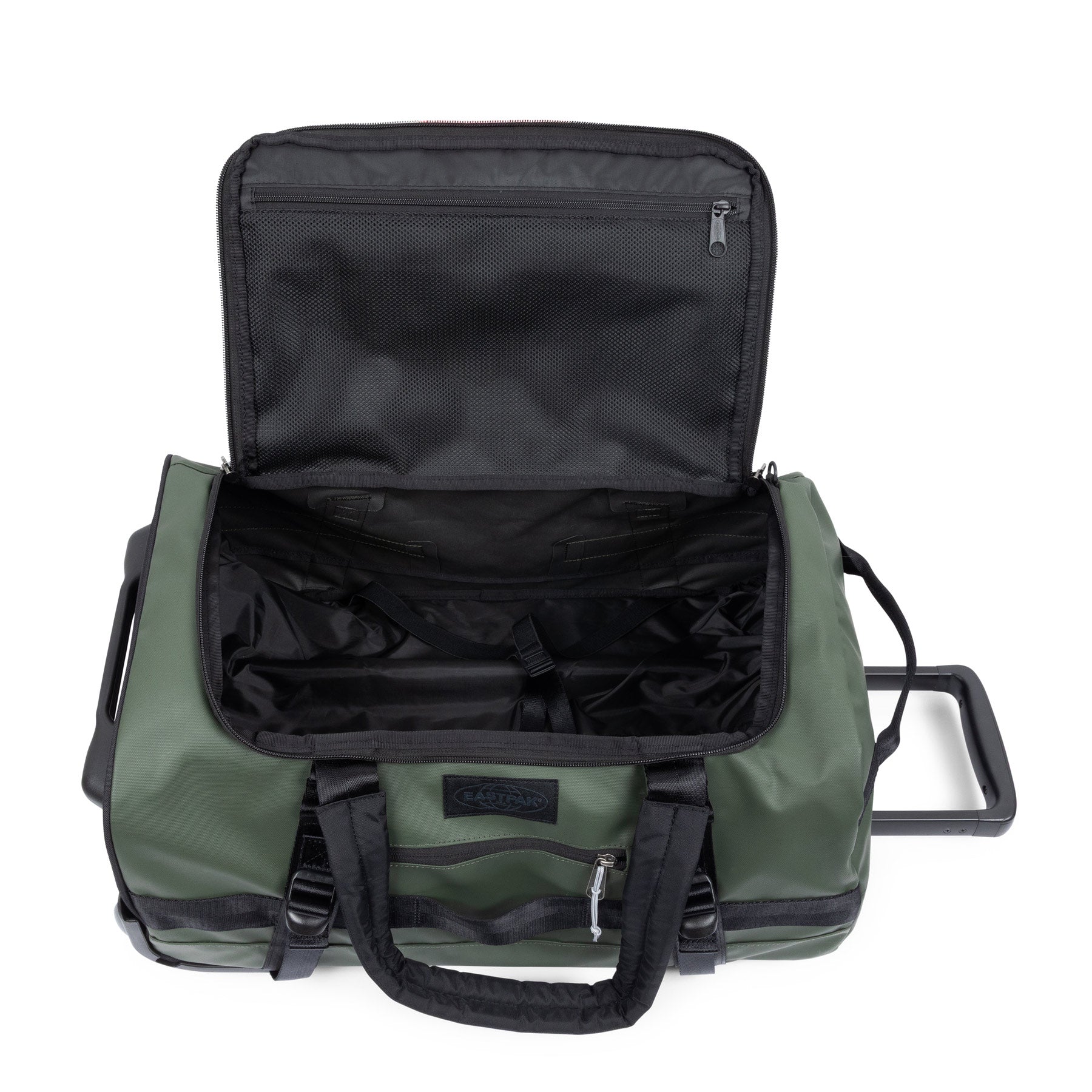 eastpak-duffel-pack-wheel-s-sac-roulettes-tarp-forest image 2