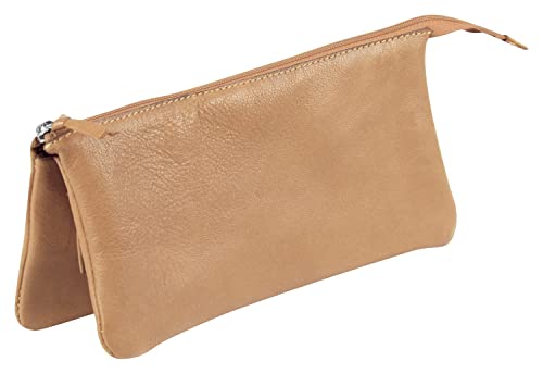 clairefontaine-age-bag-trousse-cuir-8441c-naturel-21cm image 6