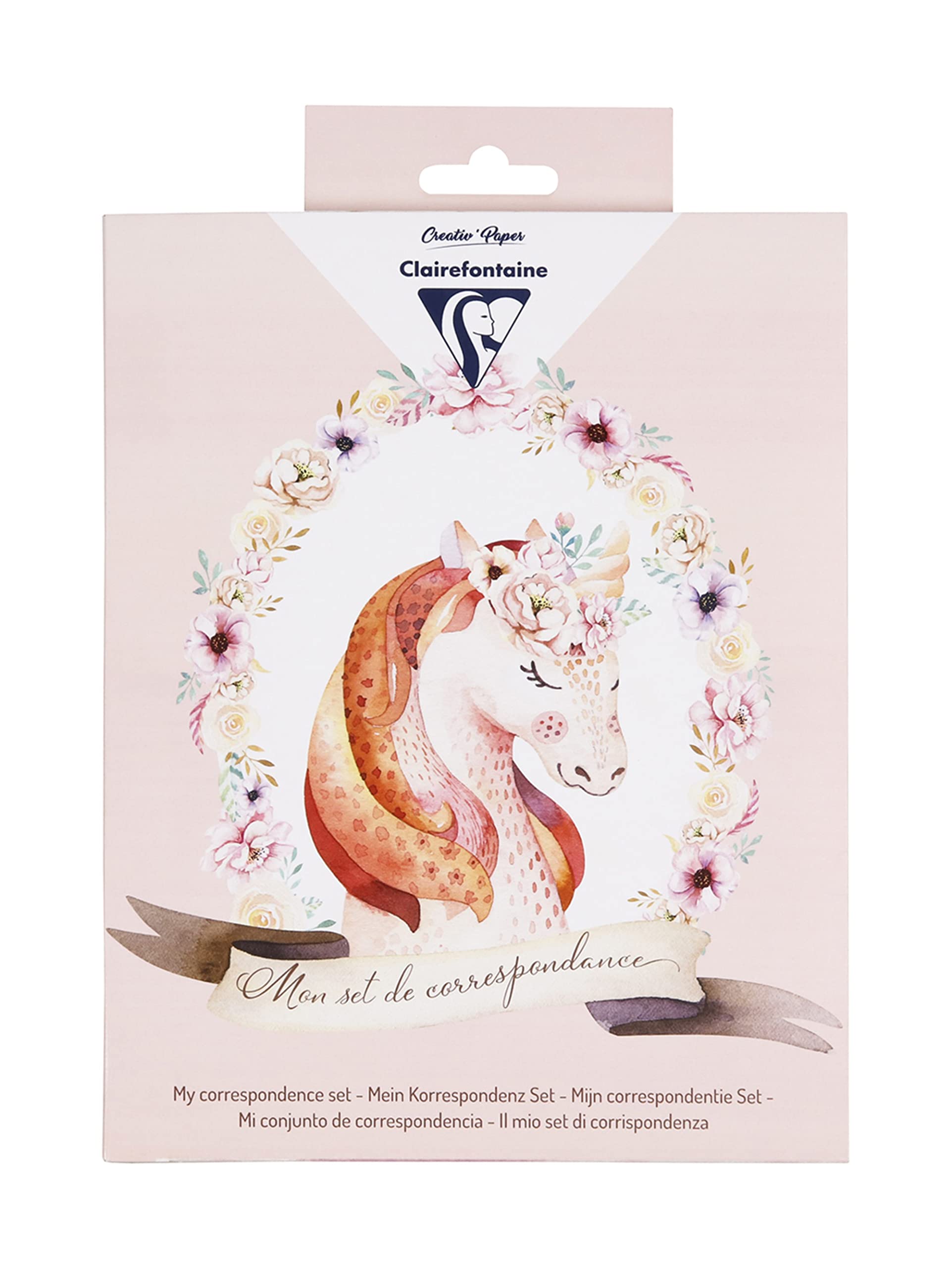 clairefontaine-pollen-20041c-set-correspondance-licorne-enfant image 1