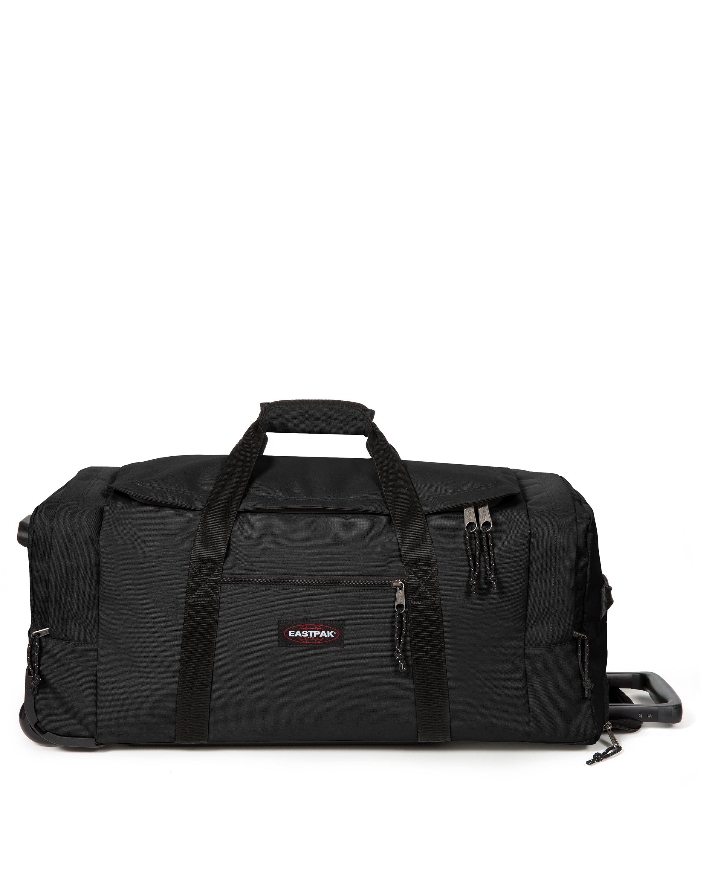 eastpak-leatherface-l-valise-black-souple-roulettes image 1