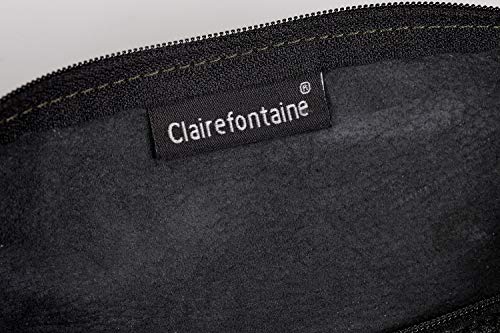 clairefontaine-age-bag-8326c-trousse-cuir-noir-21cm-cole image 6
