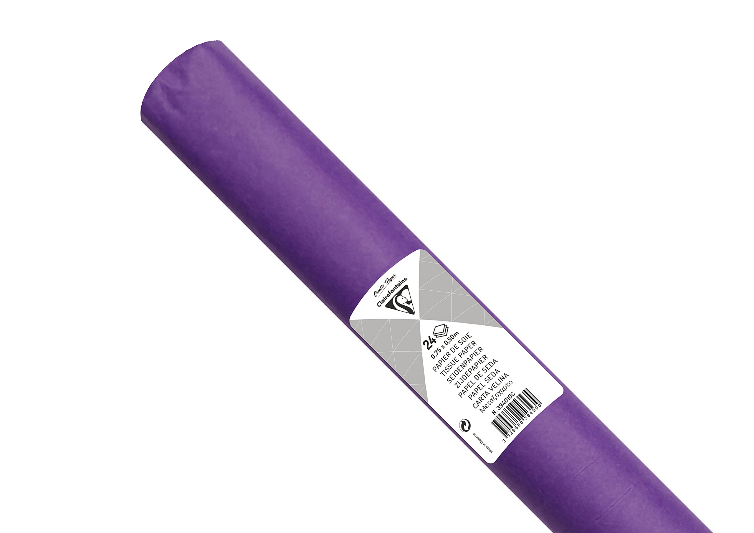 clairefontaine-394010c-papier-de-soie-mauve-50x75cm-24-feuilles image 1