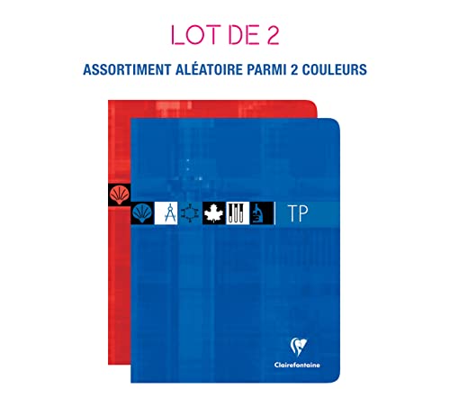 clairefontaine-1951-lot-2-cahiers-17x22-grands-carreaux-unies image 7