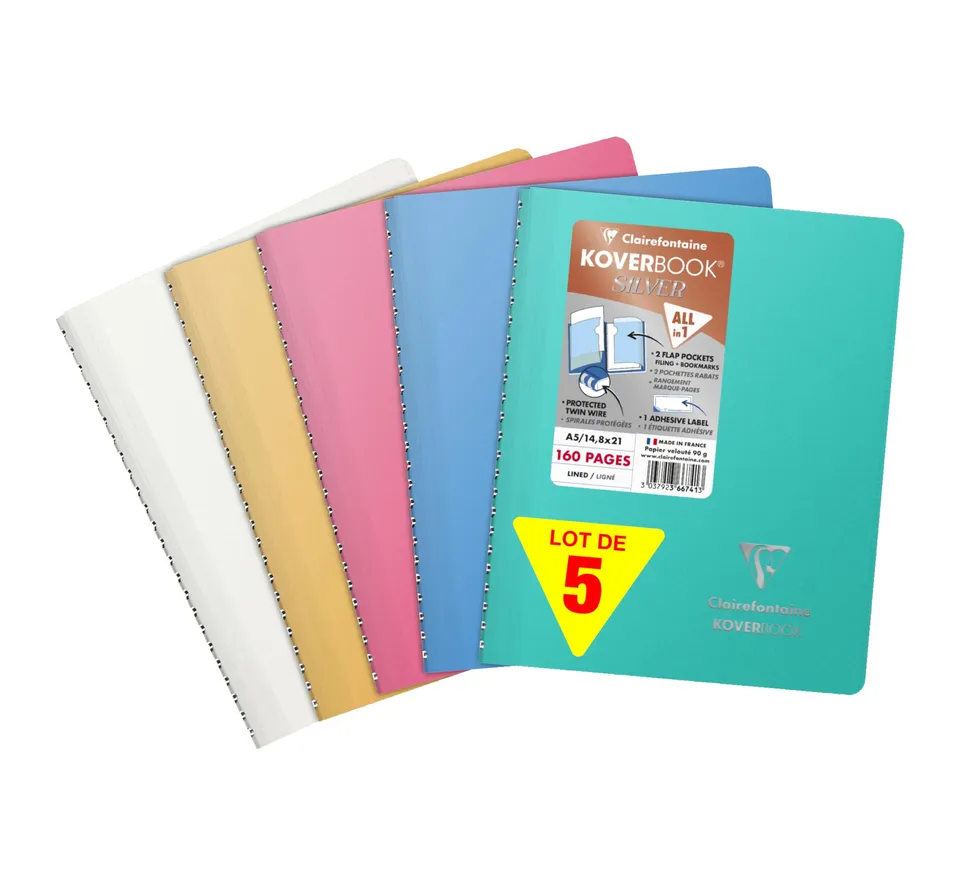 clairefontaine-back-to-basics-36148c-cahier-a4-48p-dys-5mm image 1