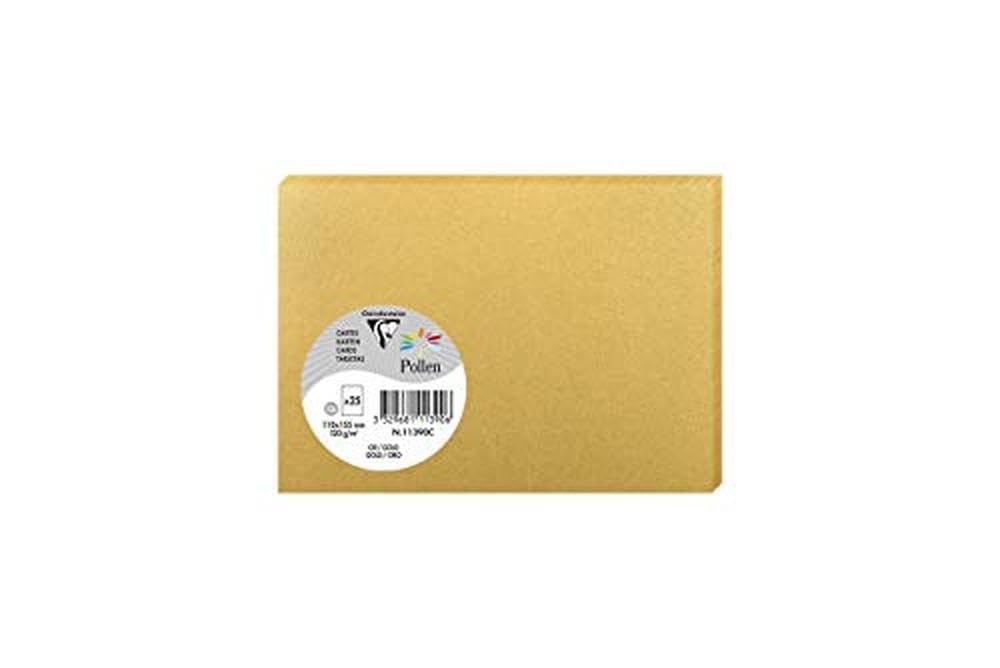 clairefontaine-pollen-carte-pli-e-kraft-110x155-25-cartes image 5