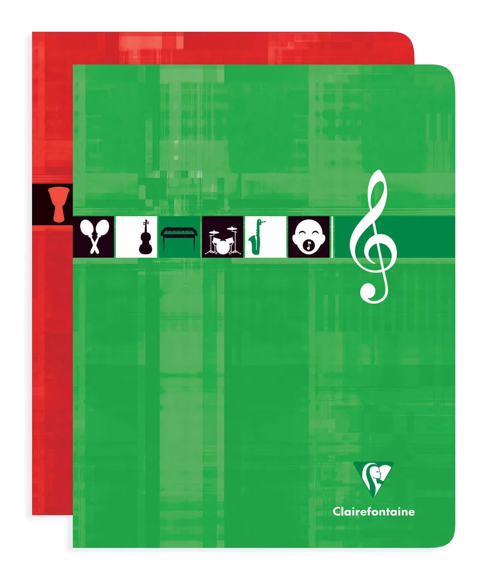 clairefontaine-3799c-cahier-musique-et-chants-17x22-56p image 1