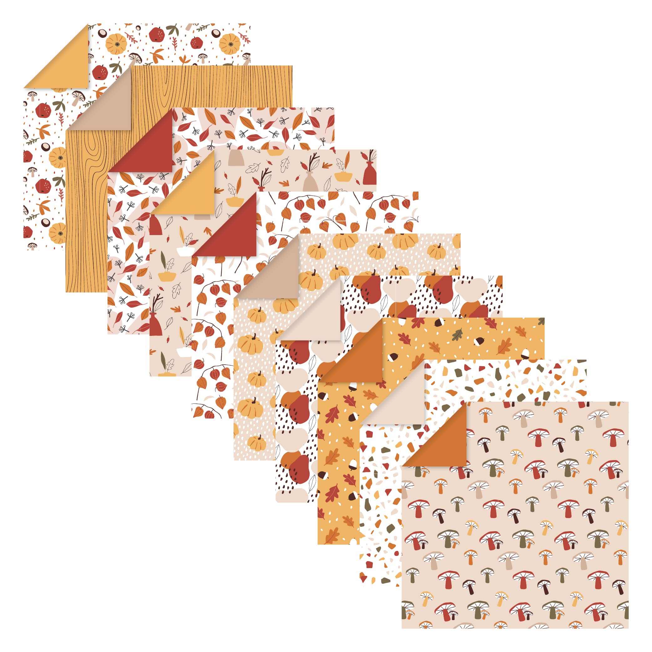 clairefontaine-95379c-papier-origami-automne-60-feuilles-3-formats image 3