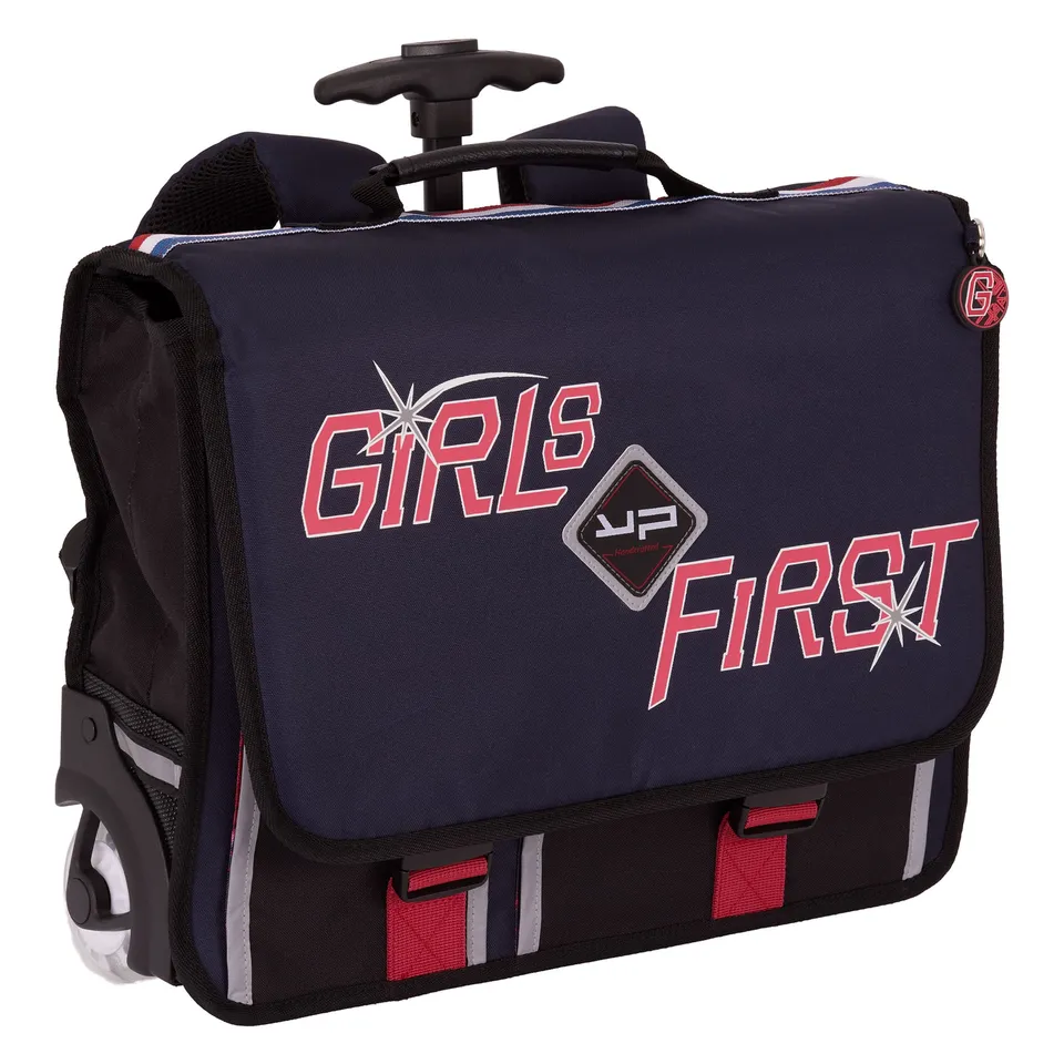 bodypack-girl-first-cartable-roulettes-41-cm-recycl-fille image 1