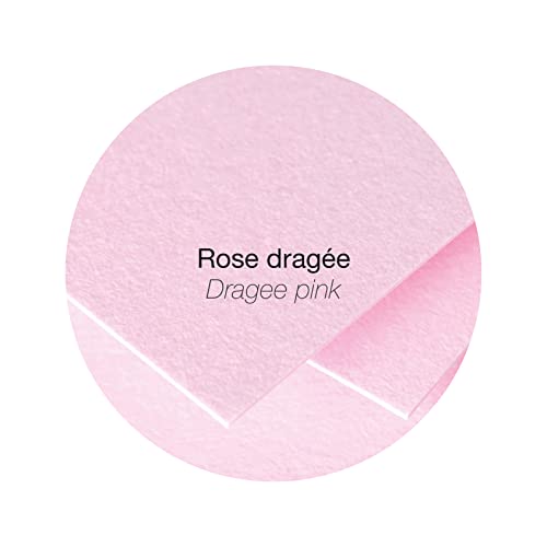 clairefontaine-pollen-14213c-papier-a4-160g-rose-drag-e-50-feuilles image 6