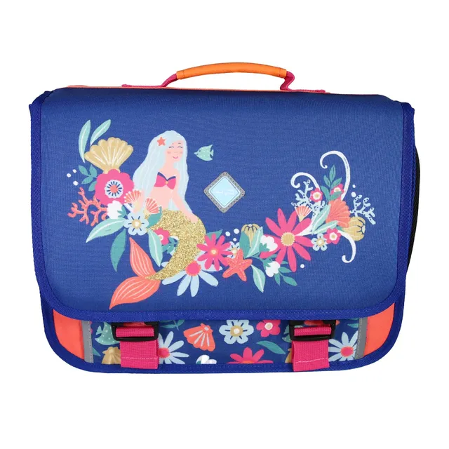 bodypack-sir-ne-cartable-38-cm-2-compartiments-fille-bleu image 1