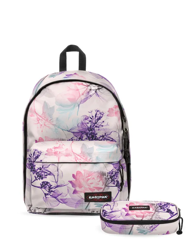 eastpak-out-of-office-pink-ray-sac-dos-rose-lot-assorti image 1