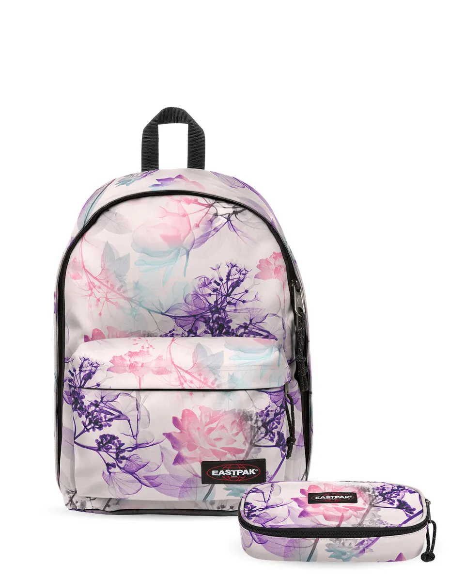 eastpak-out-of-office-pink-ray-sac-dos-rose-lot-assorti image 1