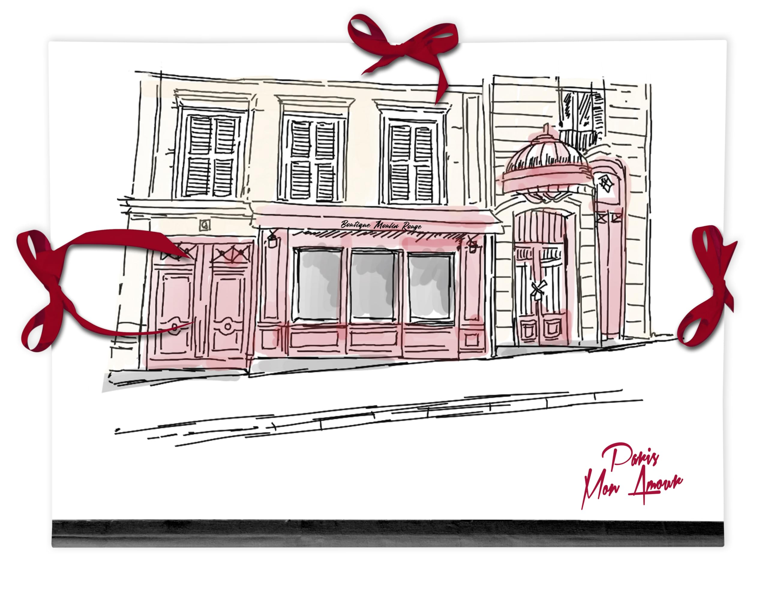clairefontaine-moulin-rouge-812441c-carton-dessin-28x38-rubans image 1