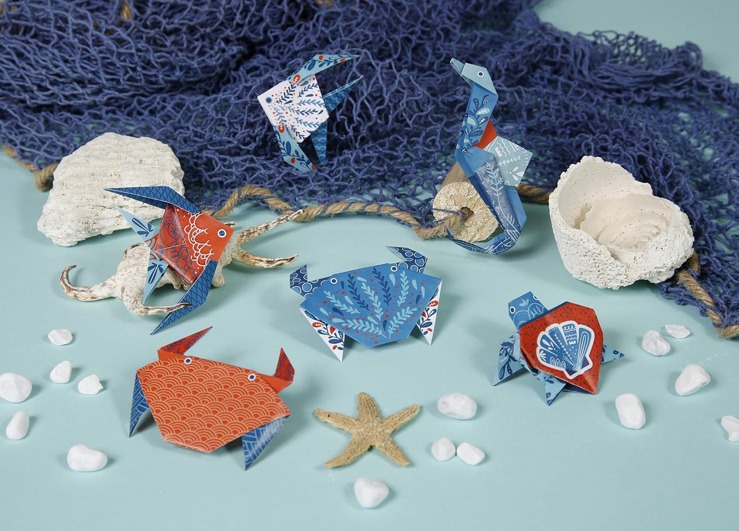 clairefontaine-95367c-kit-origami-faune-marine-60-feuilles image 4