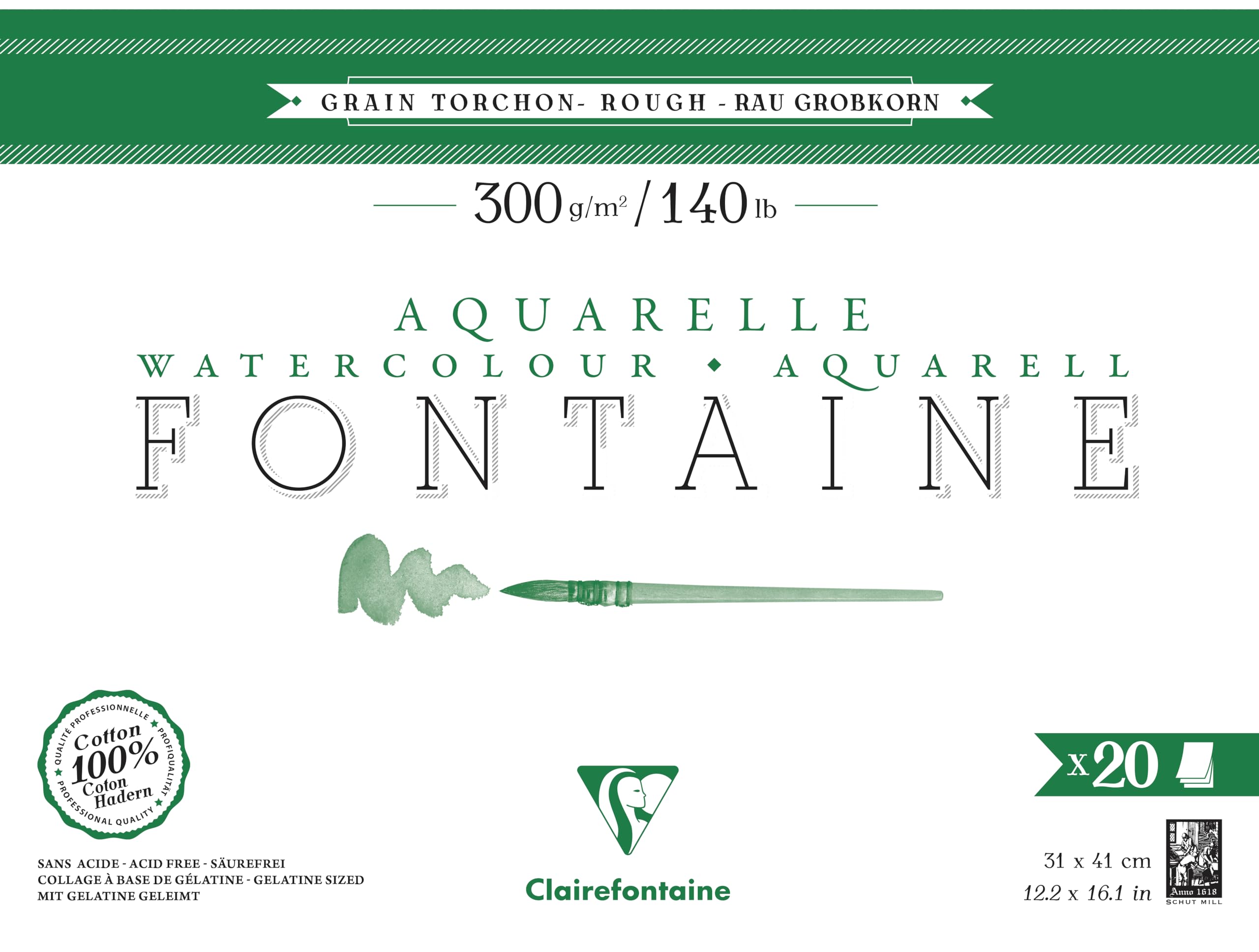 clairefontaine-fontaine-bloc-aquarelle-36x48-torchon-300g-coton image 4