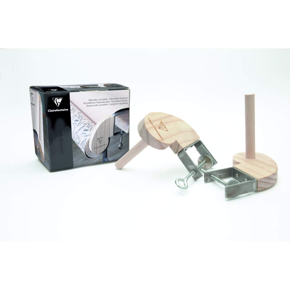 clairefontaine-200609c-d-rouleur-papier-cadeau-bois-ajustable image 7