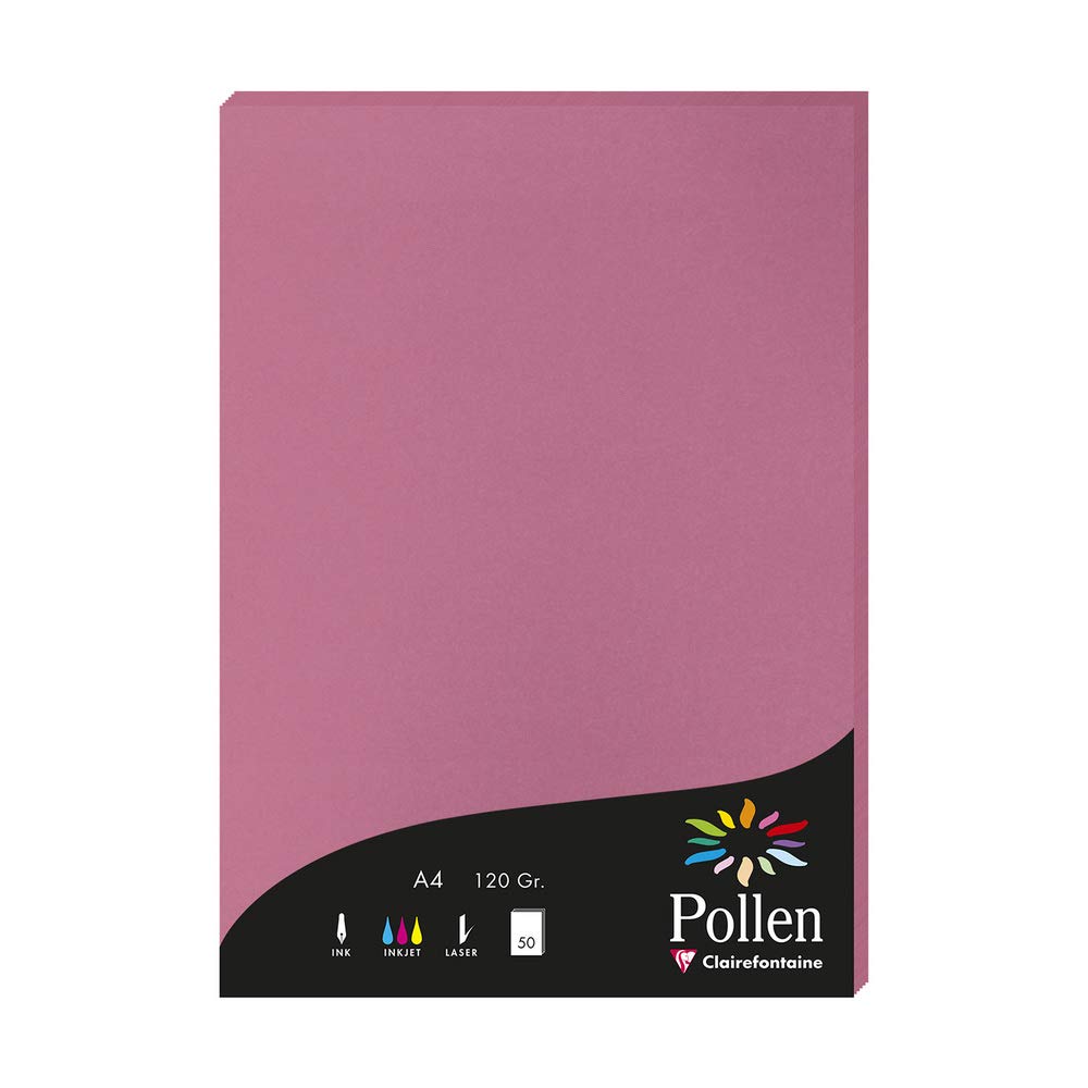 clairefontaine-pollen-feuilles-a4-120g-kraft-lot-de-50-lisse image 8
