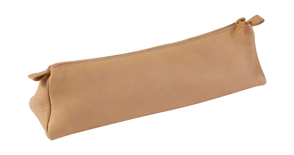 clairefontaine-age-bag-trousse-cuir-naturel-trap-ze-22cm image 1