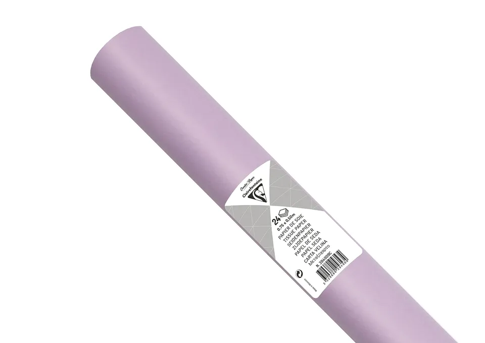 clairefontaine-tulip-394009c-papier-soie-lilas-24-feuilles image 1