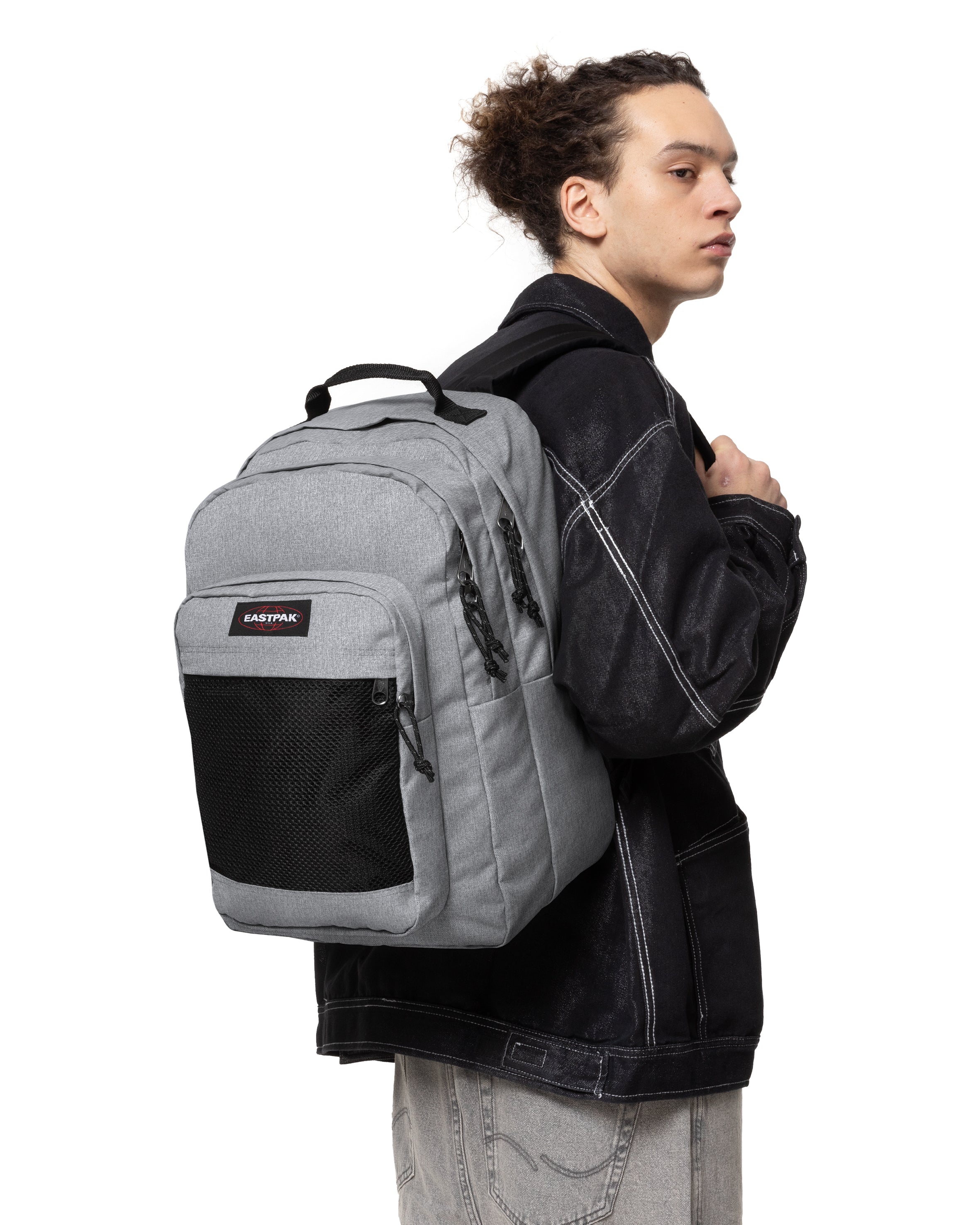 eastpak-study-buddy-sac-dos-sunday-grey-grand-16-pouces image 4