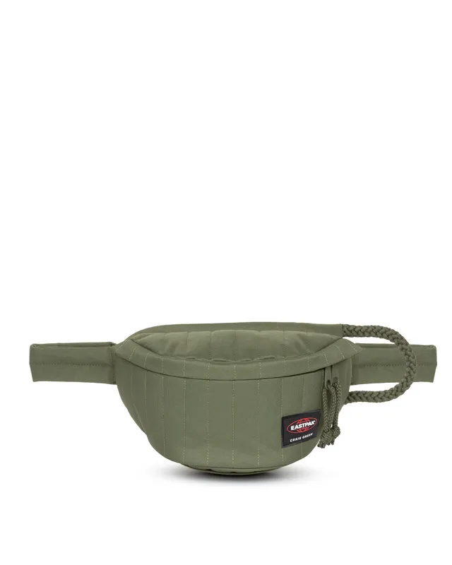 eastpak-quilted-waist-bag-sac-banane-cg-khaki-matelass image 1
