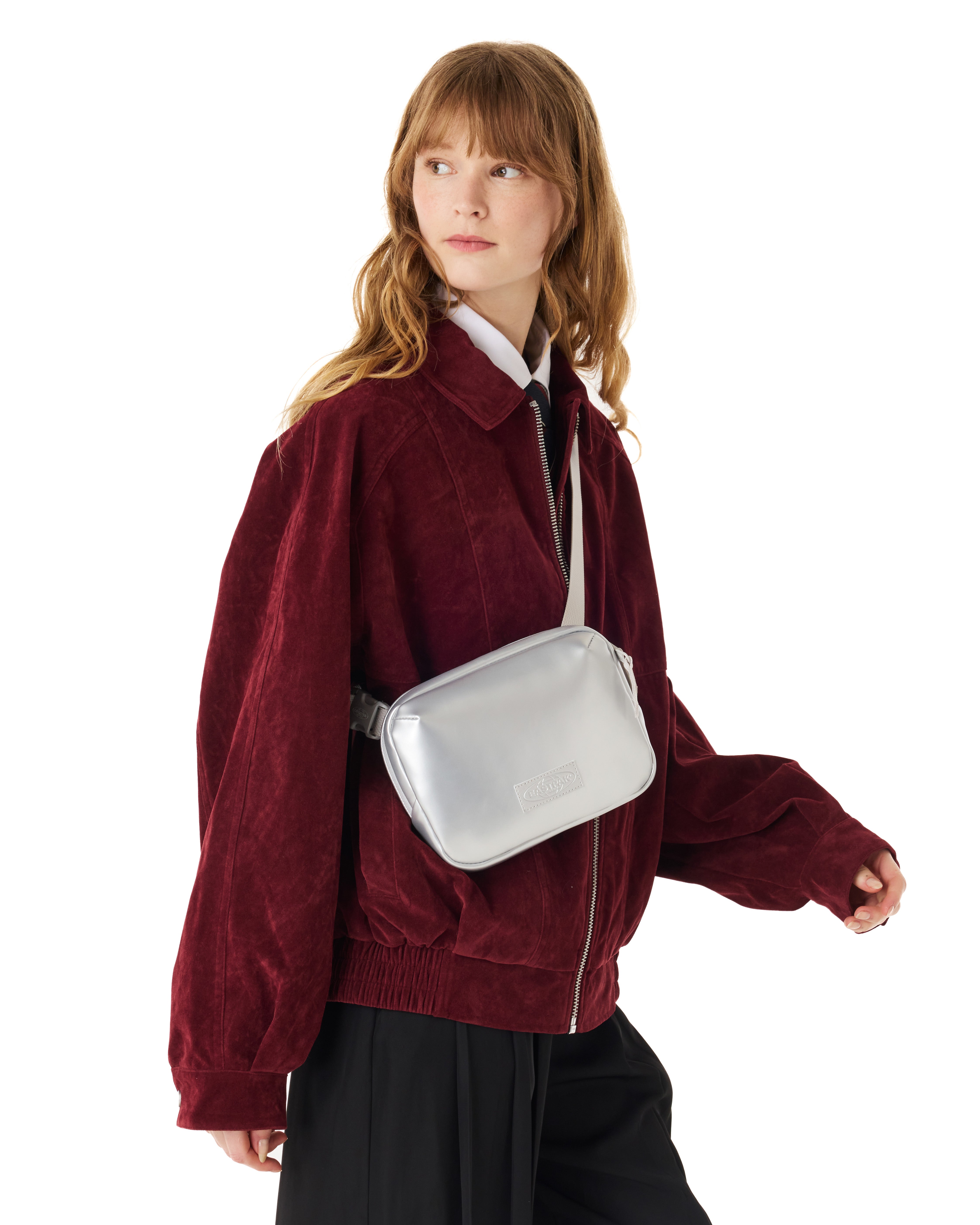 eastpak-arjan-sac-bandouli-re-cnnct-f-silver-petit image 2