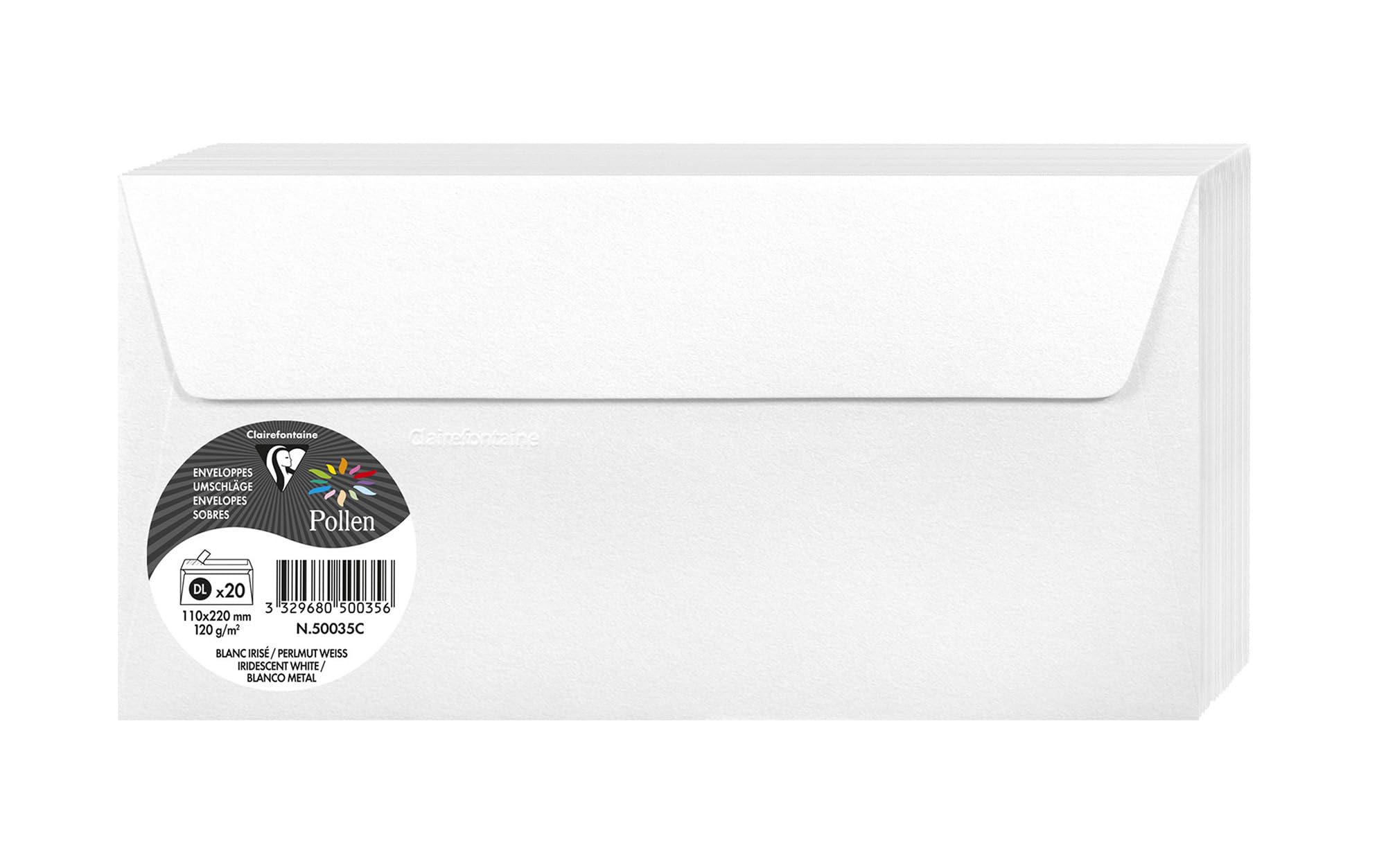 clairefontaine-forever-29005c-enveloppes-kraft-dl-11x22-x20 image 8