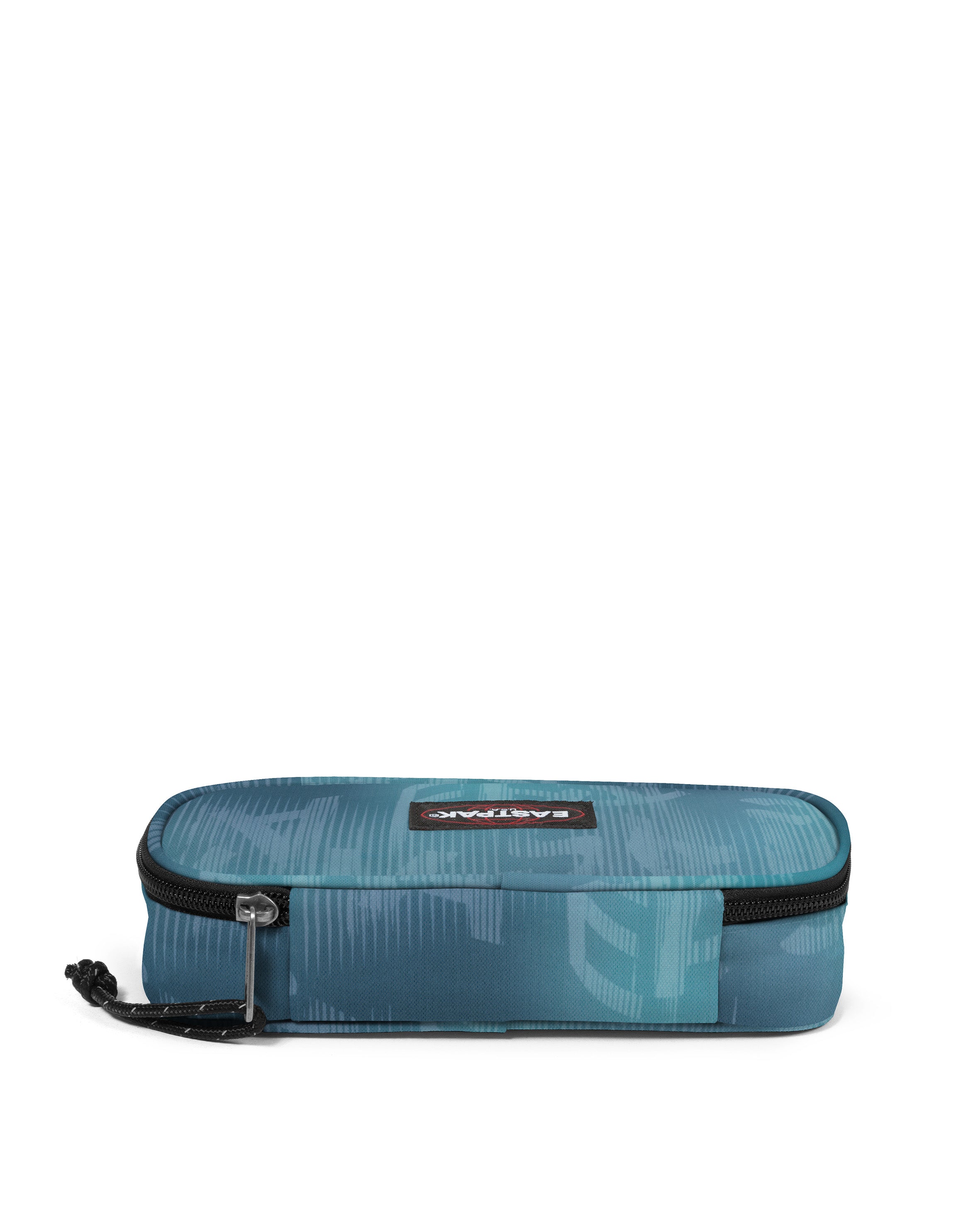eastpak-oval-single-trousse-moyen-letter-dye-blue-deperlante image 3