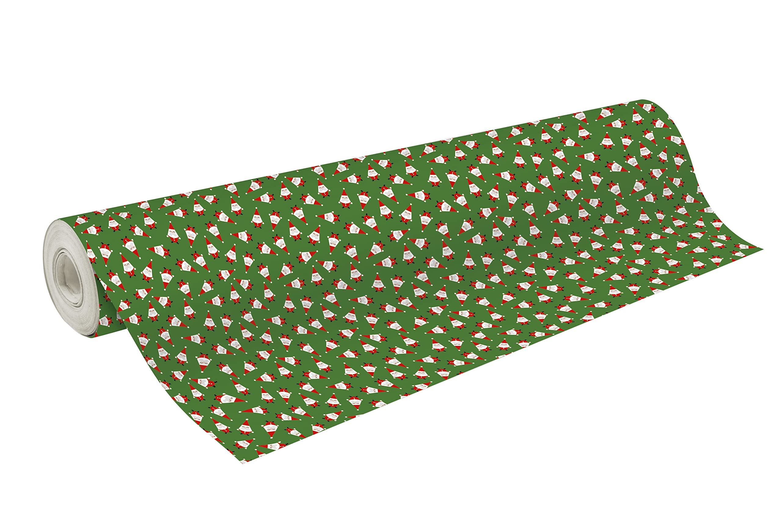 clairefontaine-excellia-202055c-papier-cadeau-no-l-rouge-vert-50m image 1