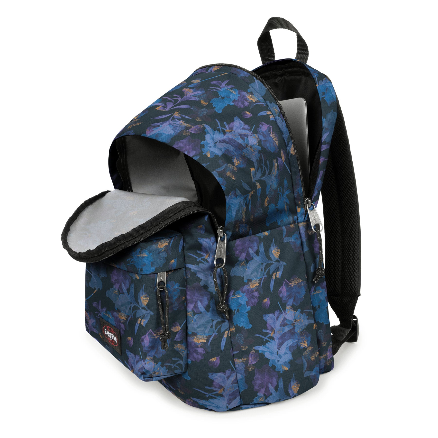 eastpak-day-office-sac-dos-blue-gold-bloom-16-pouces image 2