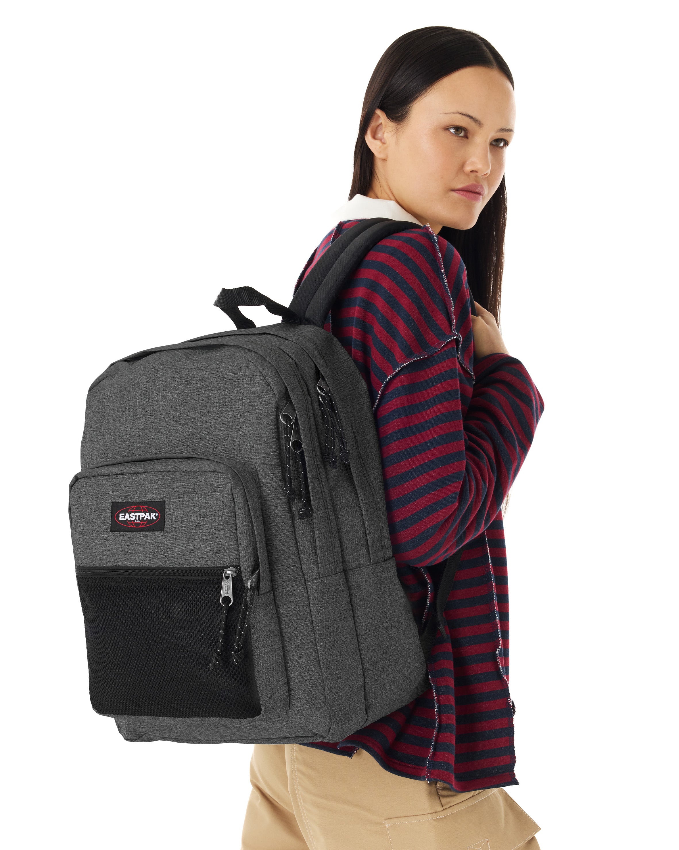 eastpack-pinnacle-sac-dos-black-denim-grand-d-perlant image 2