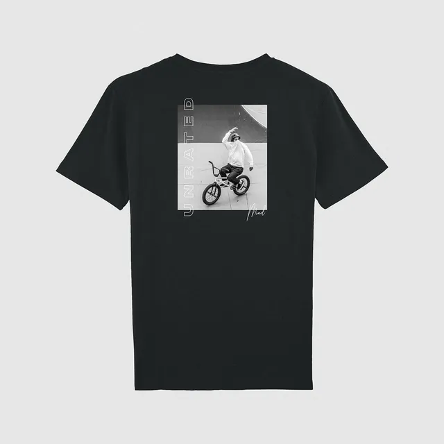 fise-unrated-mind-t-shirt-kevin-peraza-noir image 1