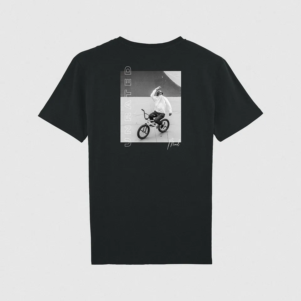 fise-unrated-mind-t-shirt-kevin-peraza-noir image 1