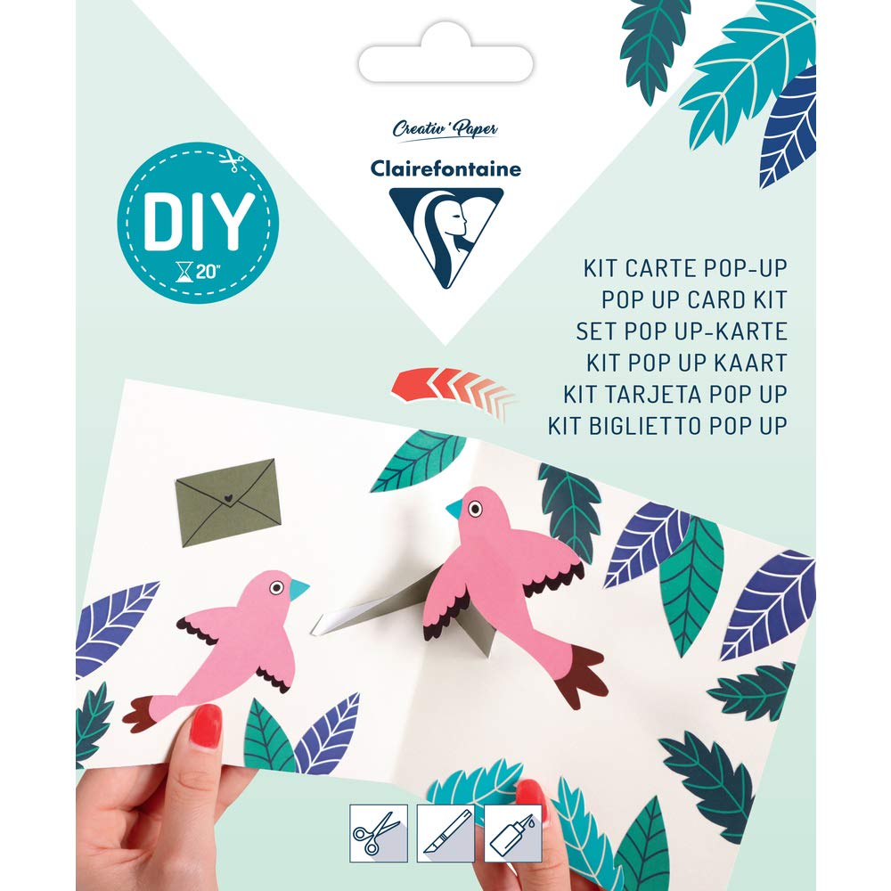 clairefontaine-pollen-kit-pop-up-carte-f-licitations-140-mm image 1
