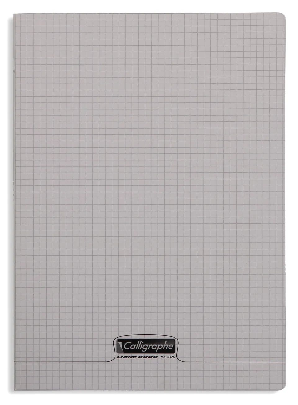 clairefontaine-calligraphe-cahier-a4-96p-petits-carreaux-gris image 1