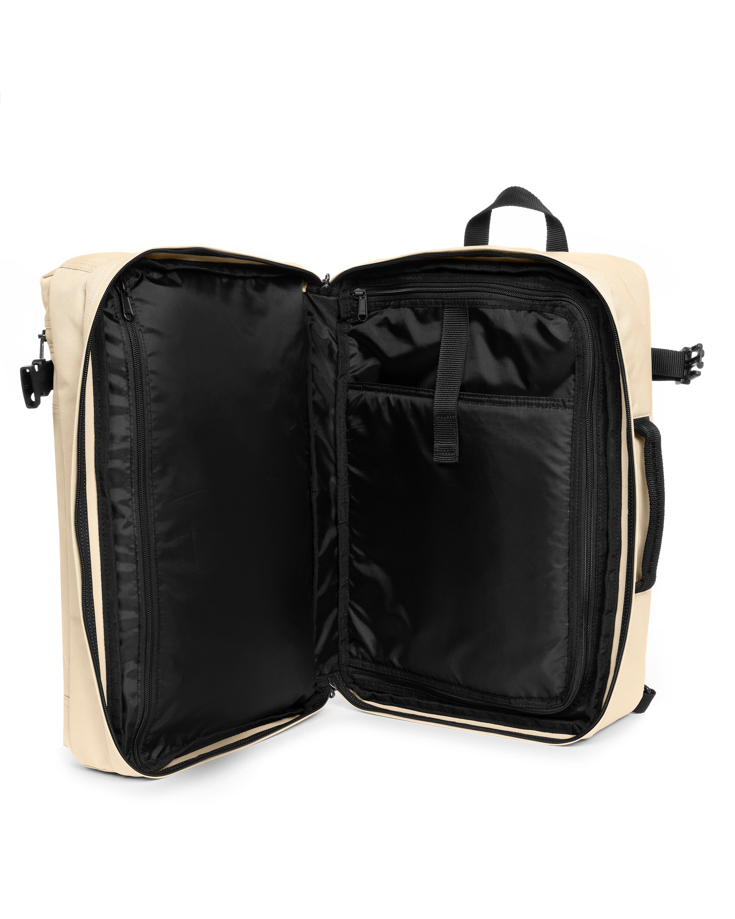eastpak-transit-r-pack-sac-voyage-cloth-beige-grand-d-perlant image 2