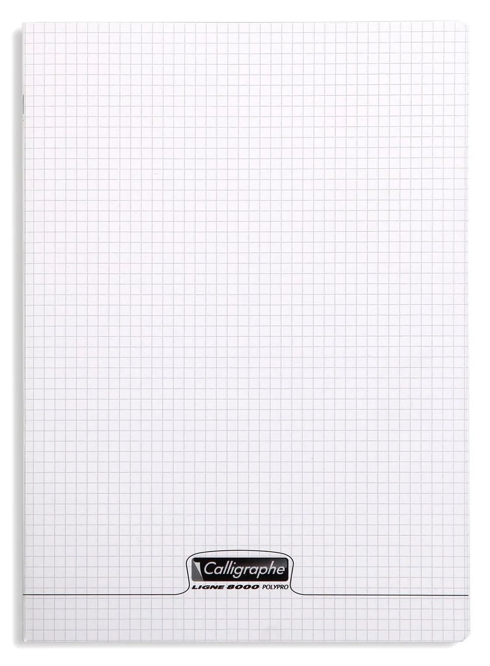 calligraphe-cahier-a4-192-pages-petits-carreaux-incolore image 1