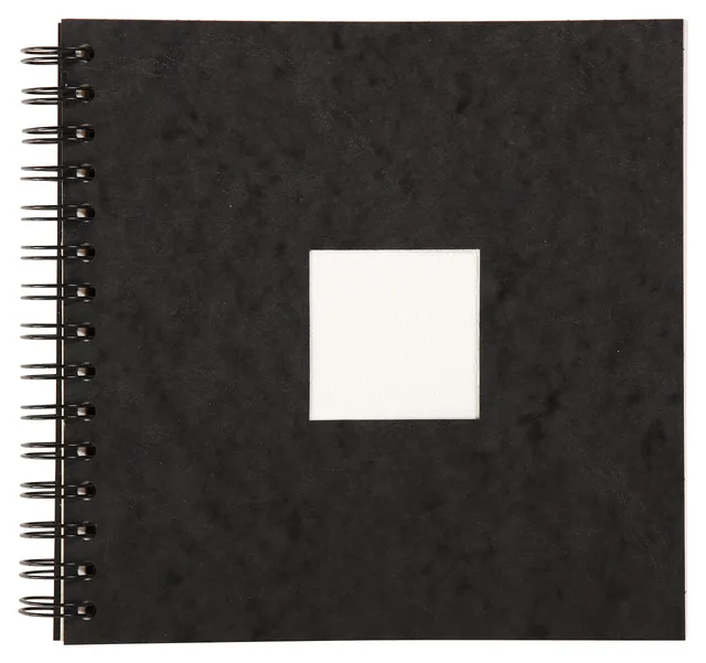 clairefontaine-painton-96063c-carnet-noir-20x20-cm-300g image 1