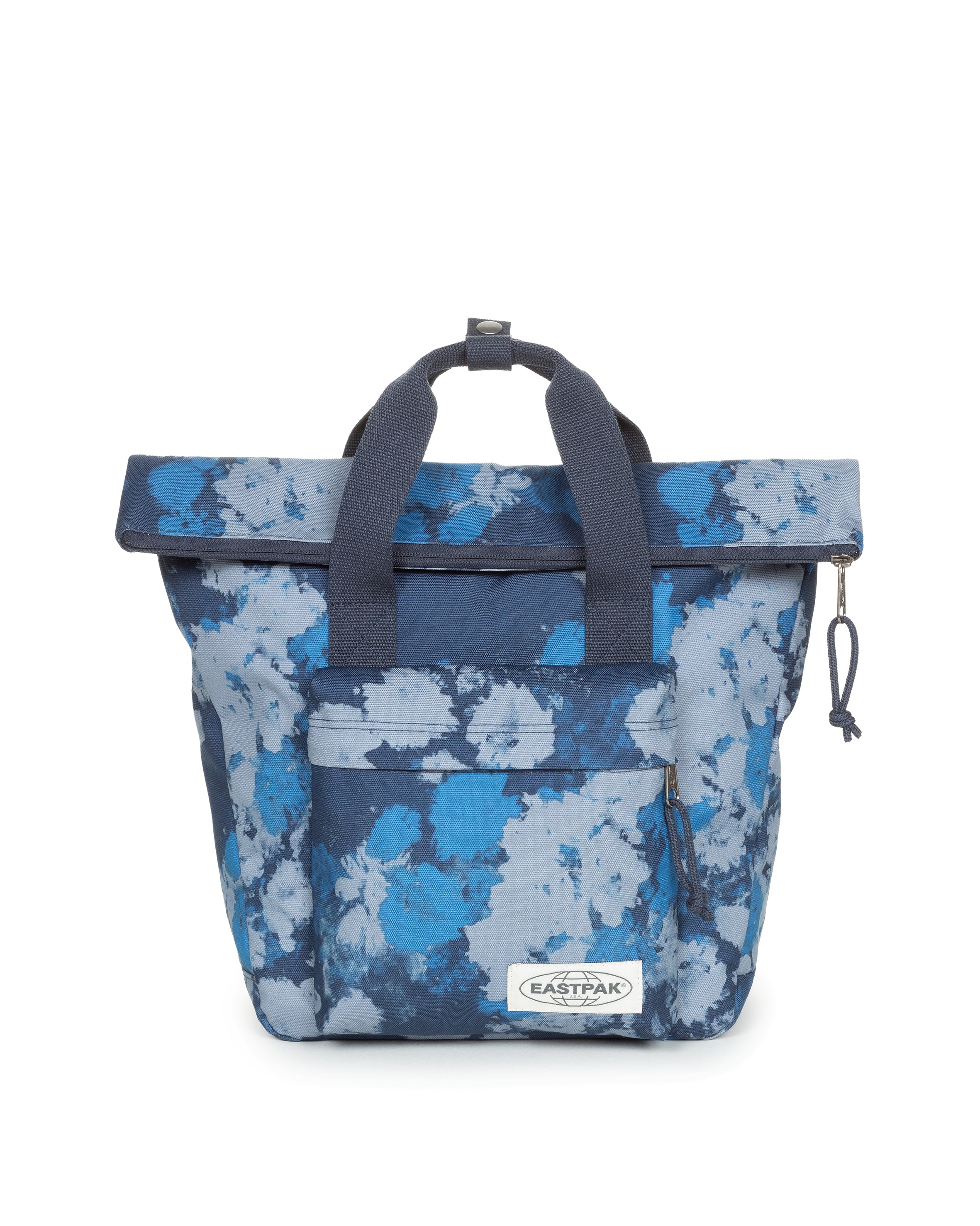 eastpak-shopp-r-pack-tote-sac-dos-bleu-petit image 1