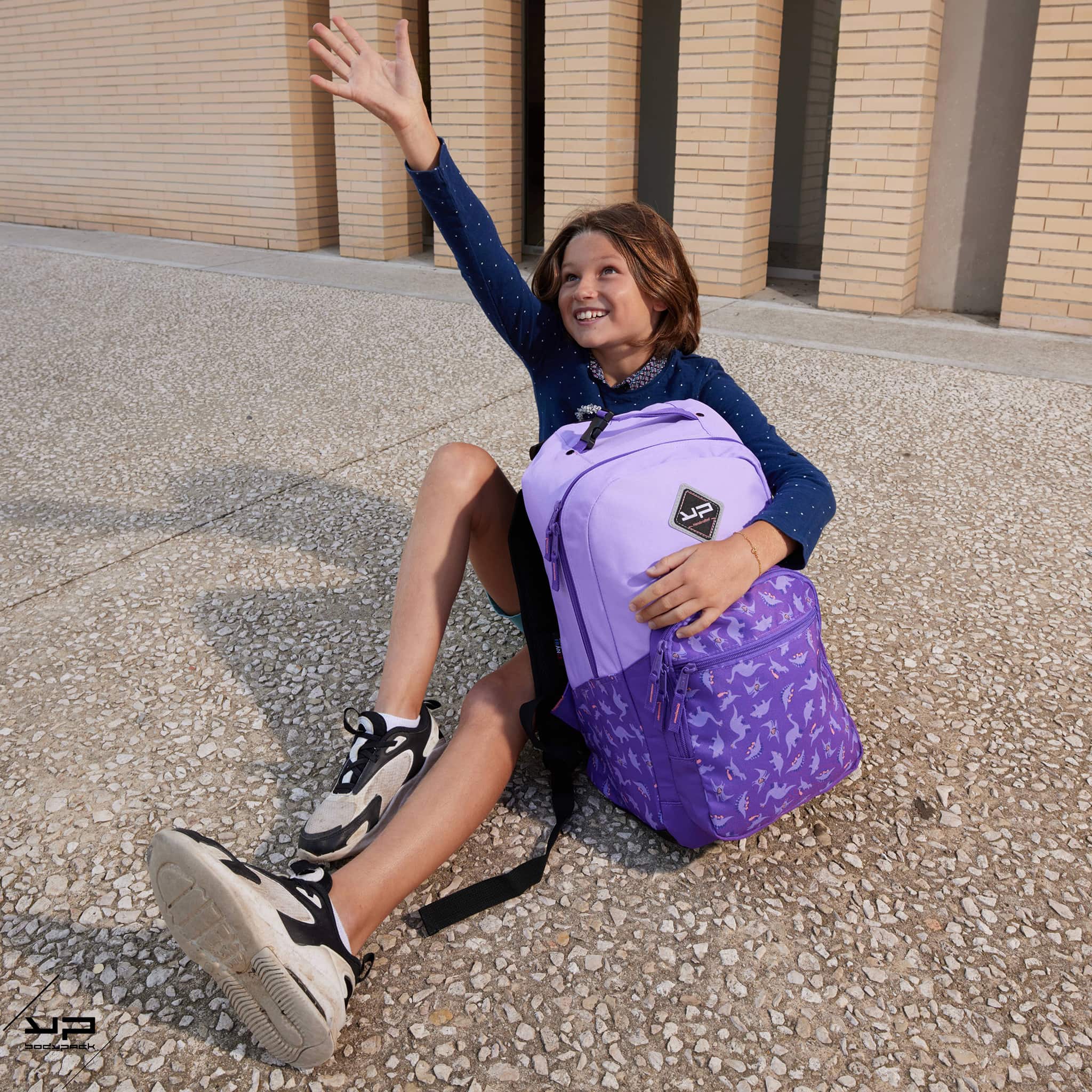 bodypack-coll-ge-sac-dos-1-compartiment-dino-violet-ado image 2