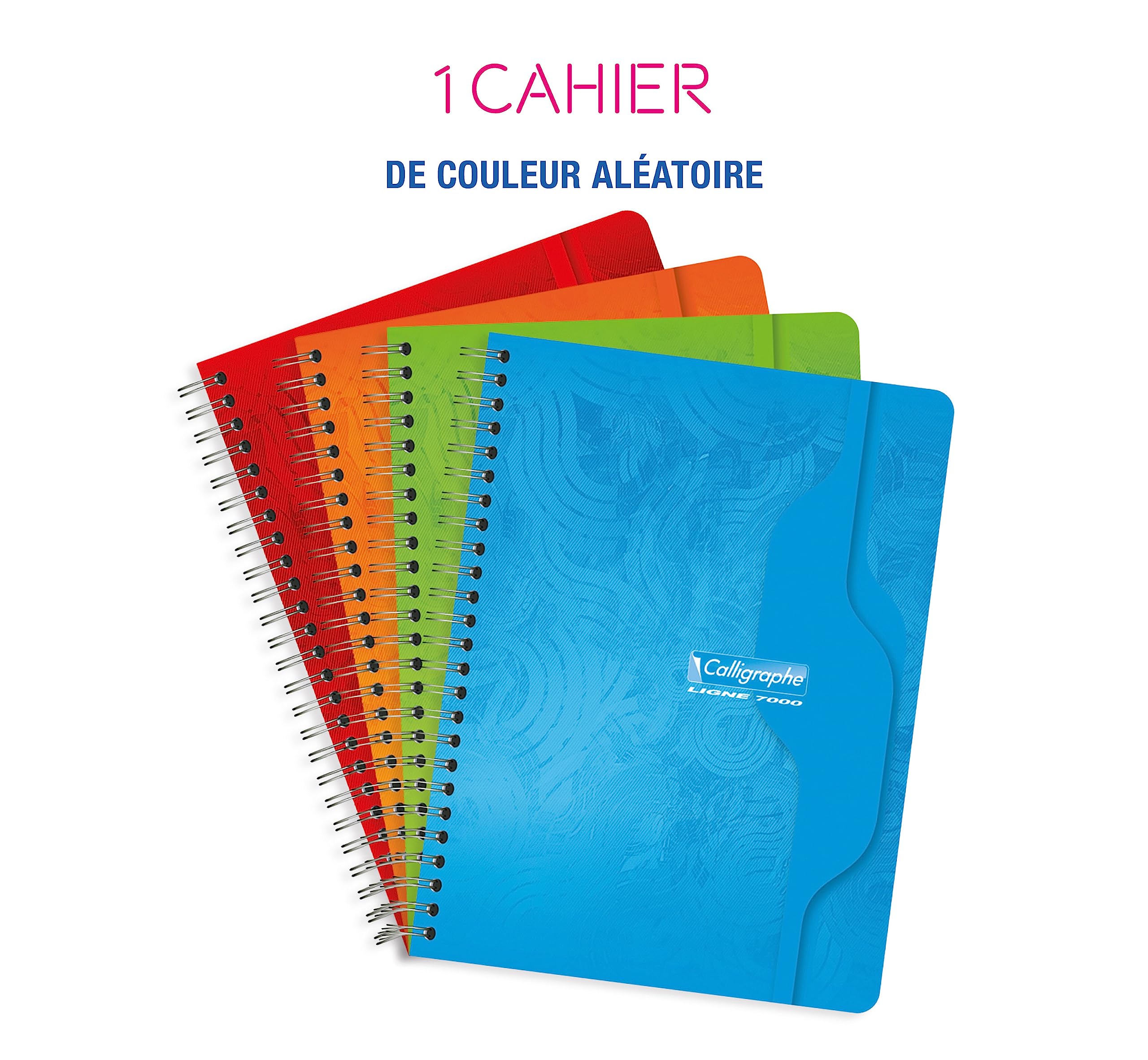 calligraphe-401c-cahier-spirale-17x22-100p-grands-carreaux-70g image 2