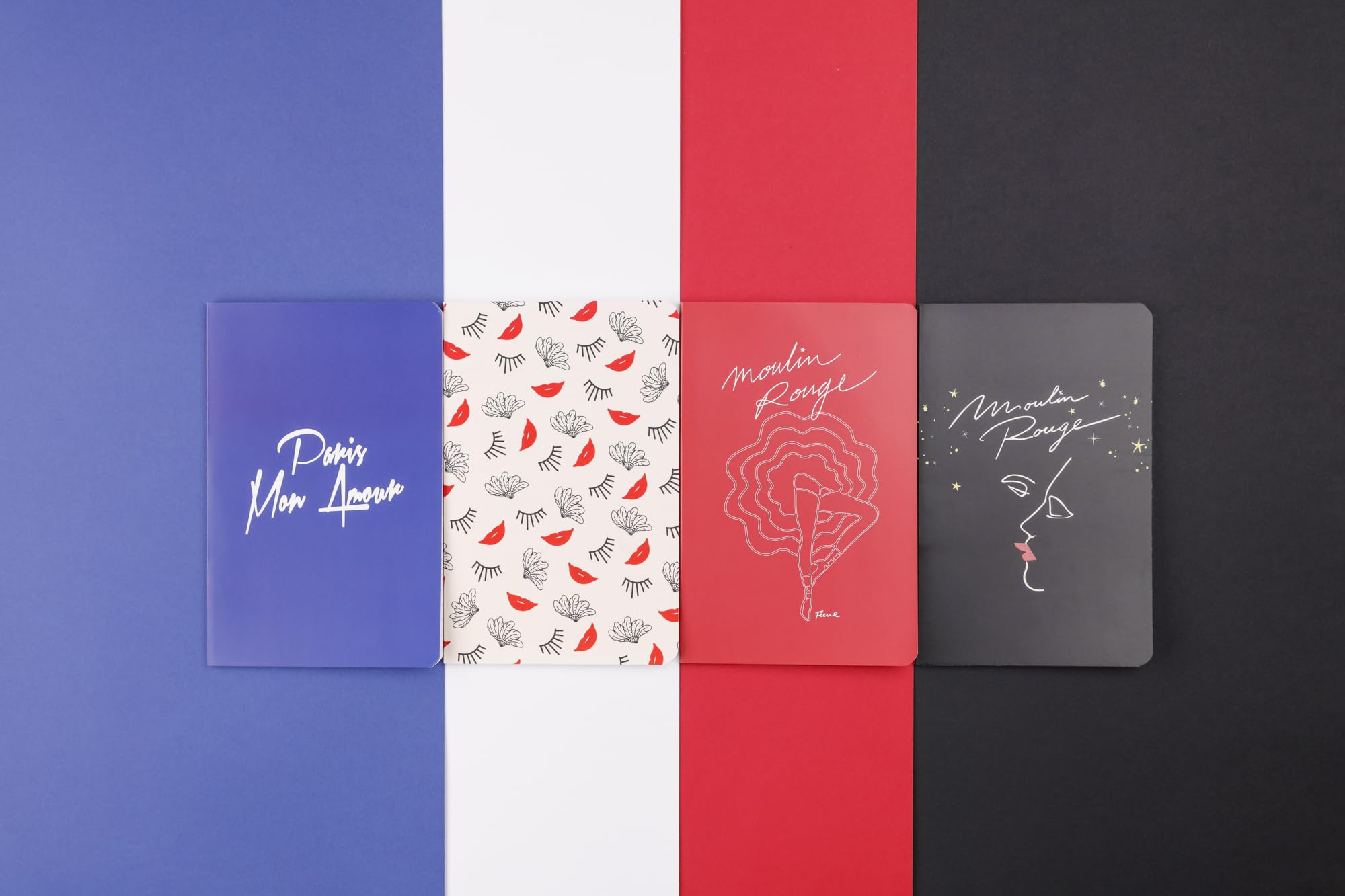 clairefontaine-moulin-rouge-carnet-cousu-11x17-cm-lign-64-pages image 6