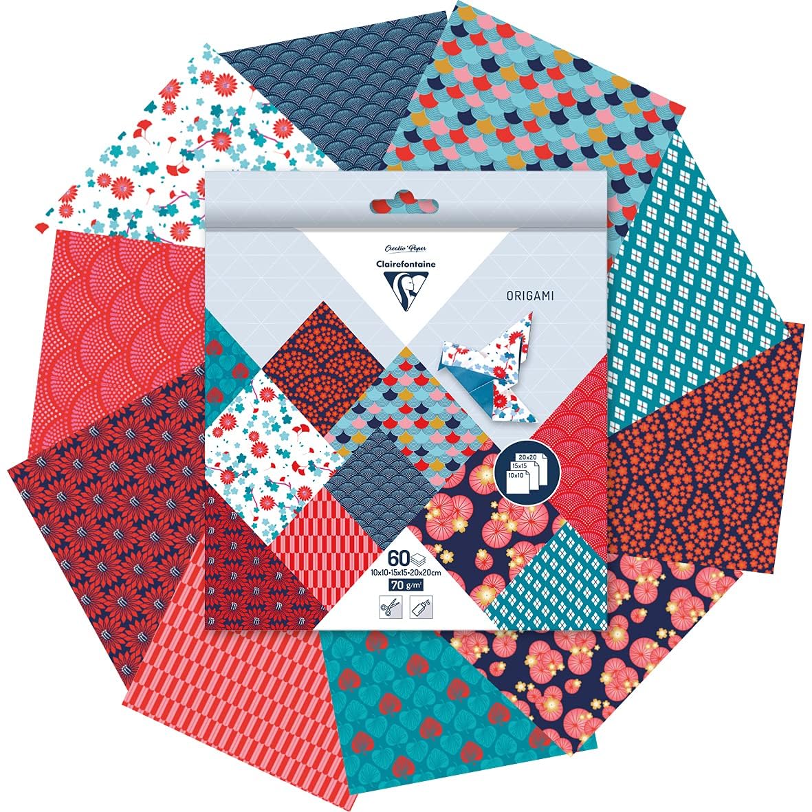 clairefontaine-tulip-95347c-papier-origami-hanayo-60-feuilles image 2