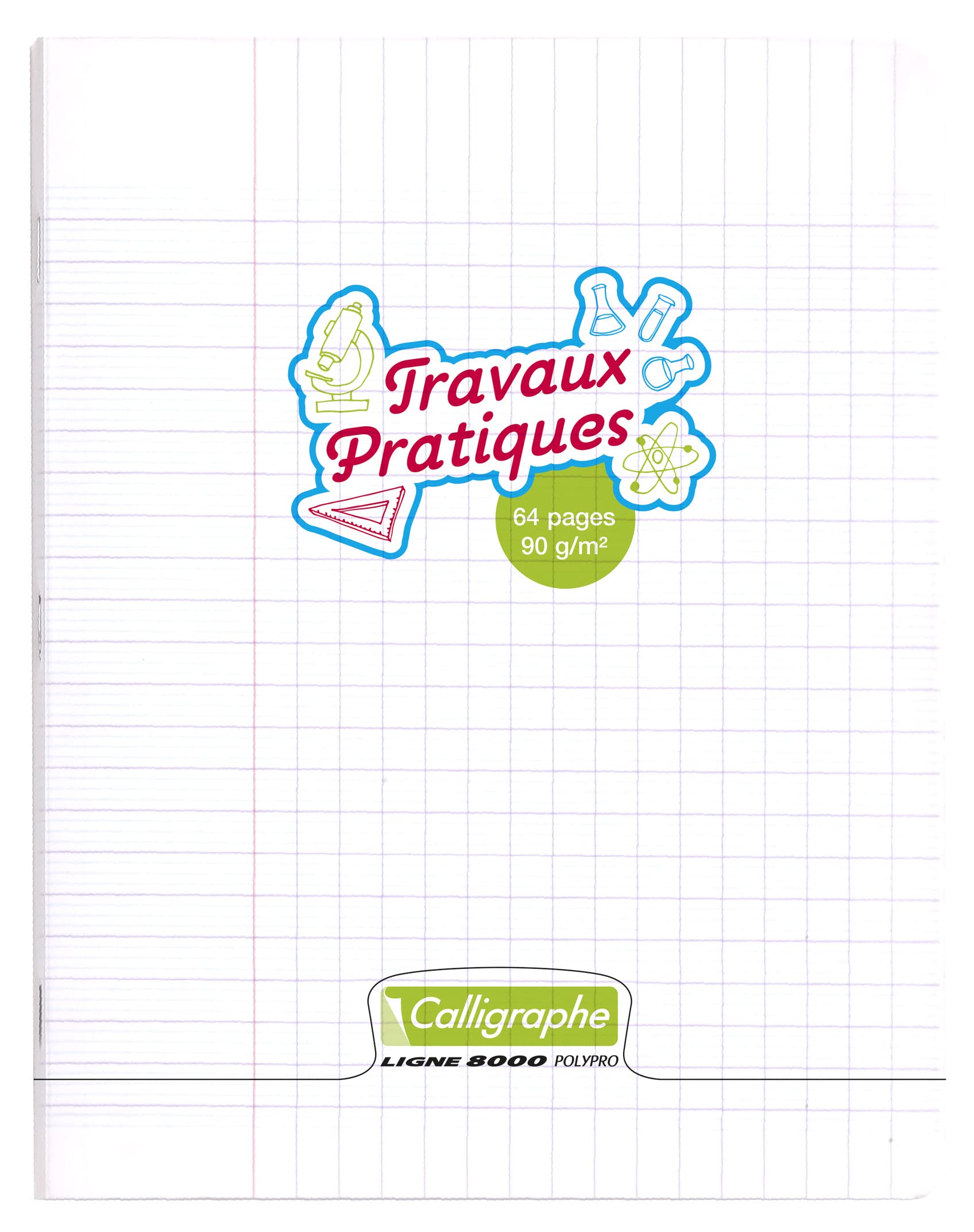 clairefontaine-calligraphe-18185c-cahier-tp-17x22-64-pages image 1