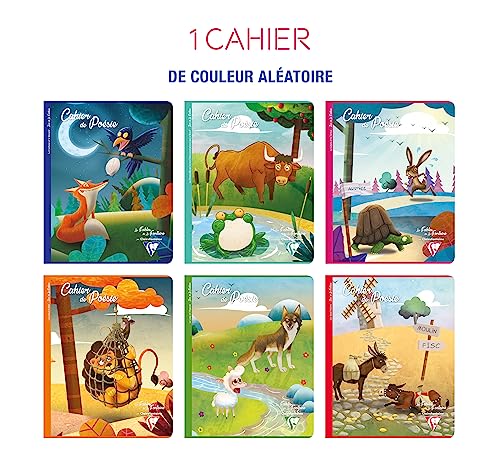 clairefontaine-fables-fontaine-cahier-po-sie-17x22-48-pages-90g image 8
