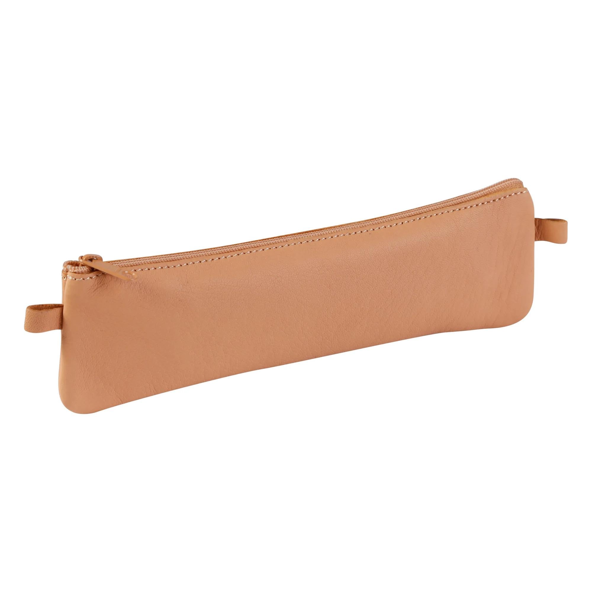 clairefontaine-age-bag-trousse-cuir-8441c-naturel-21cm image 4