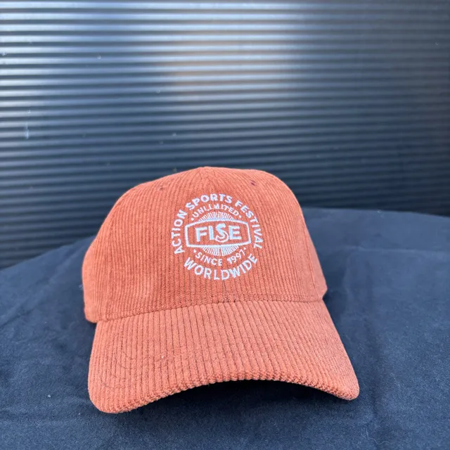 fise-brown-velvet-casquette-velours-marron-r-glable image 1