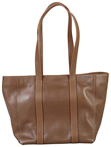 clairefontaine-age-bag-410092c-tote-bag-cuir-camel-vachette image 8