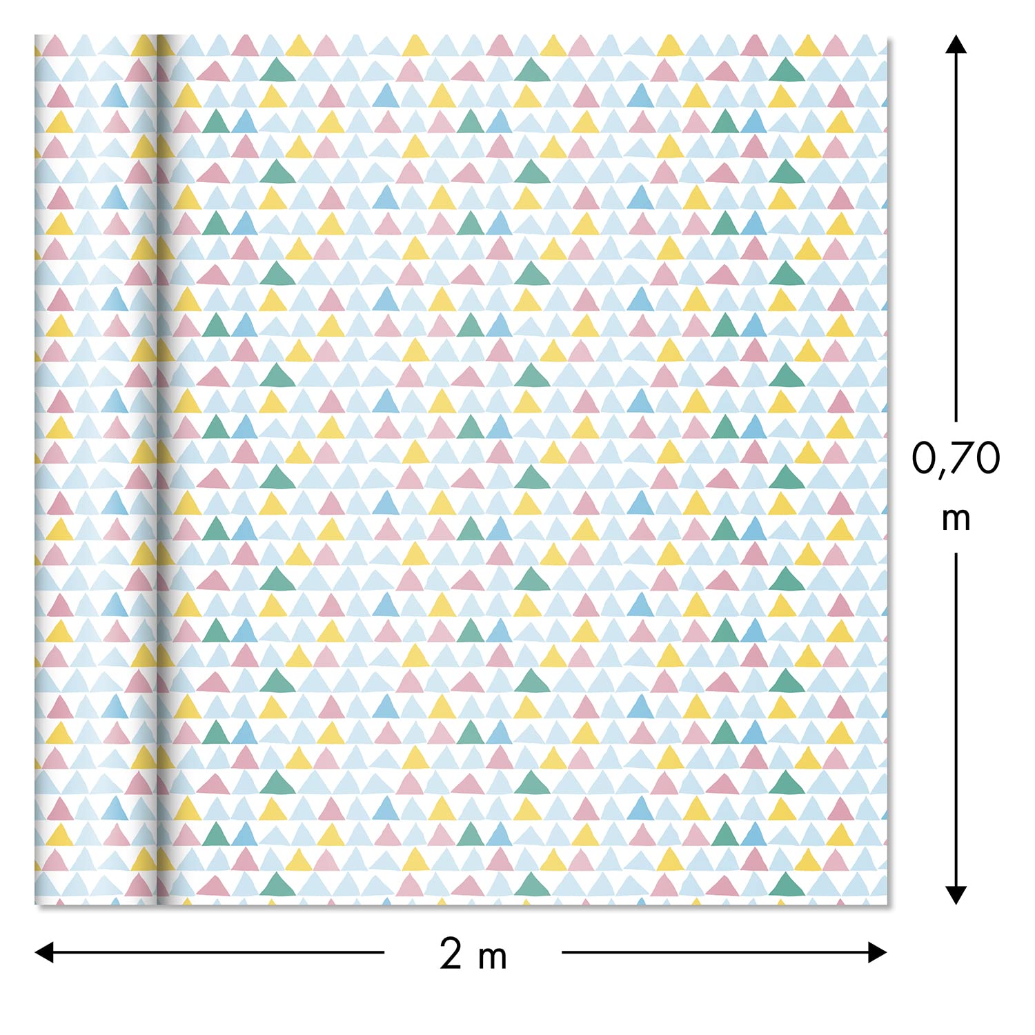 clairefontaine-excellia-papier-cadeau-moutons-triangles-2m-x-0-70m-lot-12 image 6