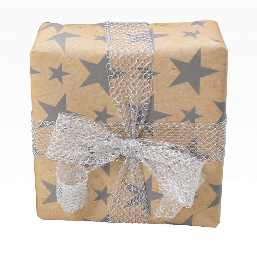 clairefontaine-tulip-paper-223801c-papier-cadeau-toiles-argent-50m image 2